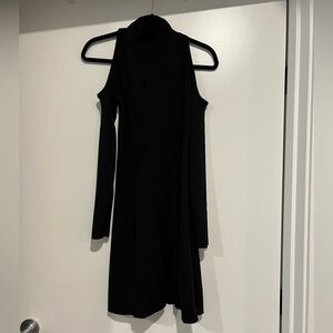 Zara ribbed cold shoulder dress! Size Large
